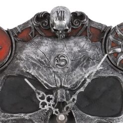 Alternative view of 11.5in Hands of Death Resin Clock by Spiral Direct