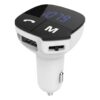 Aquarius Bluetooth Car Adapter FM Transmitter Hands-free Calling Car Kit, White Shipping furniture UK