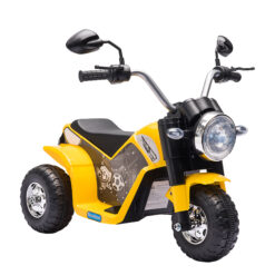 Kids 6V Electric Motorcycle Ride-On Toy Battery 18 - 36 Months Yellow Shipping furniture UK