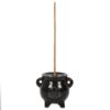Triquetra Cauldron Ceramic Incense Holder