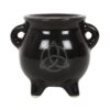Triquetra Cauldron Ceramic Incense Holder