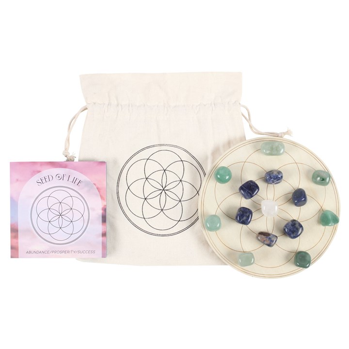 Seed of Life Crystal Grid Set Seed of Life Crystal Grid Set