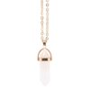 Clear Quartz Crystal Necklace Card