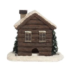 Alternative view of Log Cabin Incense Cone Burner