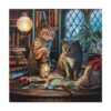Purrlock Holmes Light Up Canvas Plaque by Lisa Parker Purrlock Holmes Light Up Canvas Plaque by Lisa Parker