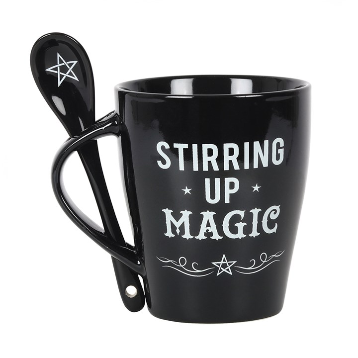 Stirring Up Magic Mug and Spoon Set Stirring Up Magic Mug and Spoon Set