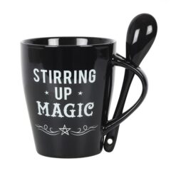 Alternative view of Stirring Up Magic Mug and Spoon Set