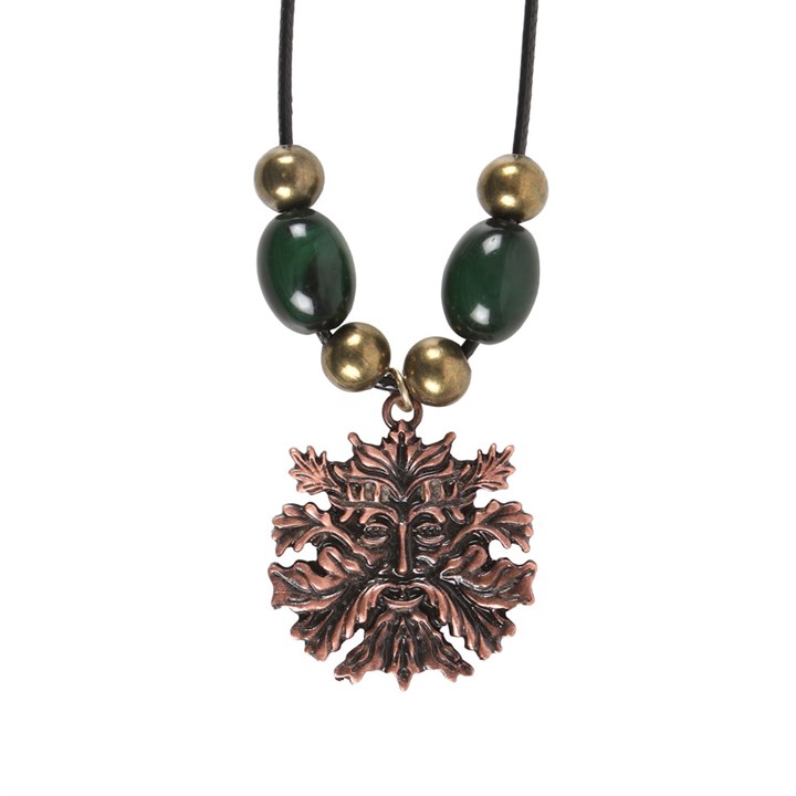 Green Man Pendant Necklace Green Man Pendant Necklace - Image 2