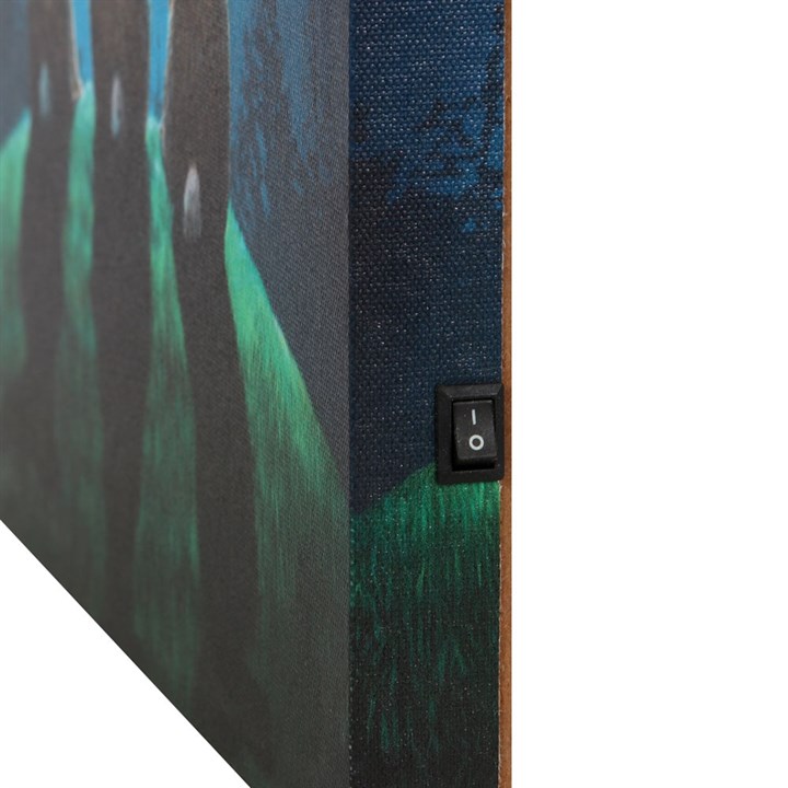 Moon Shadows Light Up Canvas Plaque by Lisa Parker Moon Shadows Light Up Canvas Plaque by Lisa Parker - Image 3