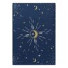 Crescent Moon Velvet Notebook