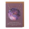 Aquarius Zodiac Necklace Card Aquarius Zodiac Necklace Card