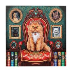 Alternative view of Mad About Cats Light Up Canvas By Lisa Parker