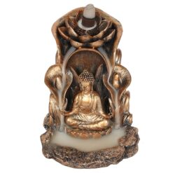 Alternative view of Bronze Buddha Backflow Incense Burner