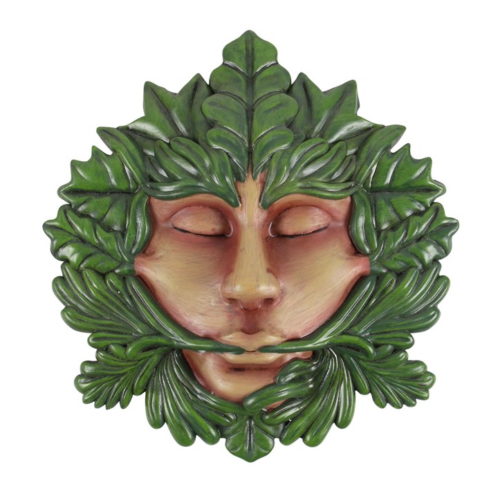 Green Goddess Resin Wall Plaque Green Goddess Resin Wall Plaque