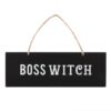 Boss Witch Wall Sign Boss Witch Wall Sign