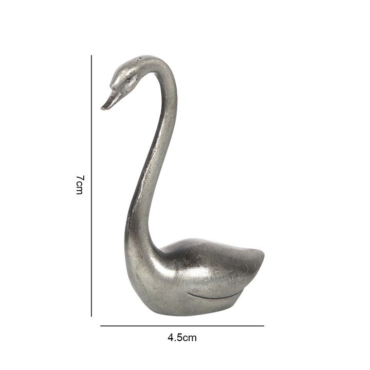 Metal Swan Ring Holder Metal Swan Ring Holder - Image 3