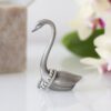 Metal Swan Ring Holder Metal Swan Ring Holder
