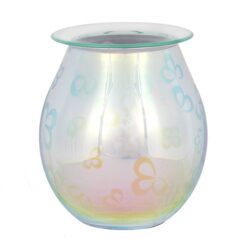 Alternative view of 3D Flower Petal Light Up Electric Oil Burner