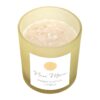 New Moon Wild Orange Manifestation Candle with Clear Quartz New Moon Wild Orange Manifestation Candle with Clear Quartz