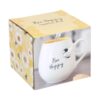 3D Bee Happy Rounded Mug 3D Bee Happy Rounded Mug