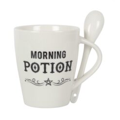 Alternative view of Morning Potion Mug and Spoon Set