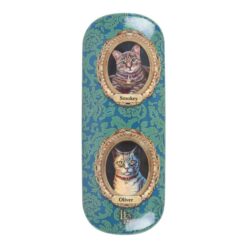 Alternative view of Mad About Cats Glasses Case by Lisa Parker