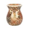 Small Brown Crackle Oil Burner