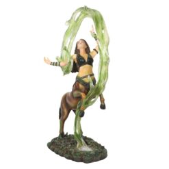 Alternative view of Earth Elemental Sorceress Figurine by Anne Stokes