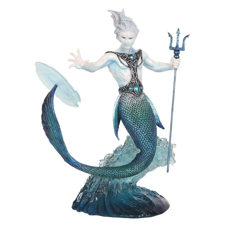 Water Elemental Wizard Figurine by Anne Stokes Water Elemental Wizard Figurine by Anne Stokes