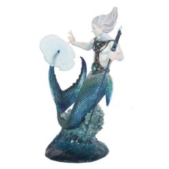 Alternative view of Water Elemental Wizard Figurine by Anne Stokes
