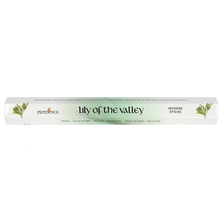 Set of 6 Packets of Elements Lily of the Valley Incense Sticks Set of 6 Packets of Elements Lily of the Valley Incense Sticks - Image 2