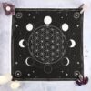 Moon Phase Crystal Grid Altar Cloth Moon Phase Crystal Grid Altar Cloth