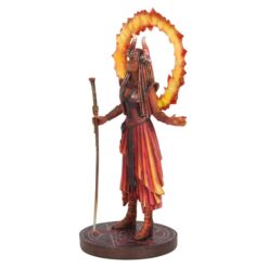 Alternative view of Fire Elemental Sorceress Figurine by Anne Stokes