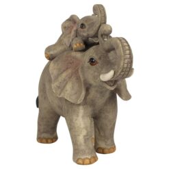Alternative view of Elephant Adventure Mother and Baby Elephant Ornament