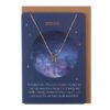 Gemini Zodiac Necklace Card Gemini Zodiac Necklace Card