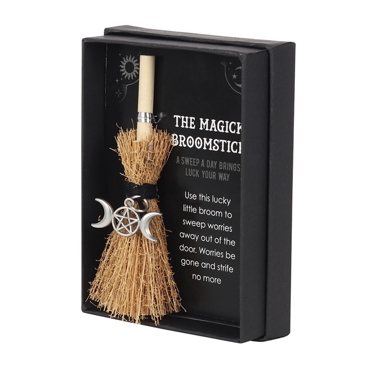 Triple Moon Mini Magick Broomstick Triple Moon Mini Magick Broomstick - Image 2