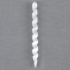Round Point Selenite Spiral Wand