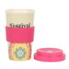 Festival Fuel Mandala Bamboo Eco Travel Mug Festival Fuel Mandala Bamboo Eco Travel Mug