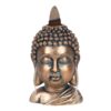 Bronze Buddha Head Backflow Incense Burner Bronze Buddha Head Backflow Incense Burner