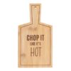 Chop It Like It's Hot Bamboo Serving Board