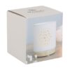 White Mandala Cut Out Oil Burner