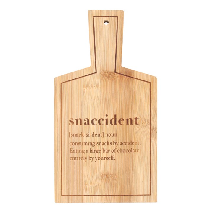 Snaccident Bamboo Serving Board Snaccident Bamboo Serving Board
