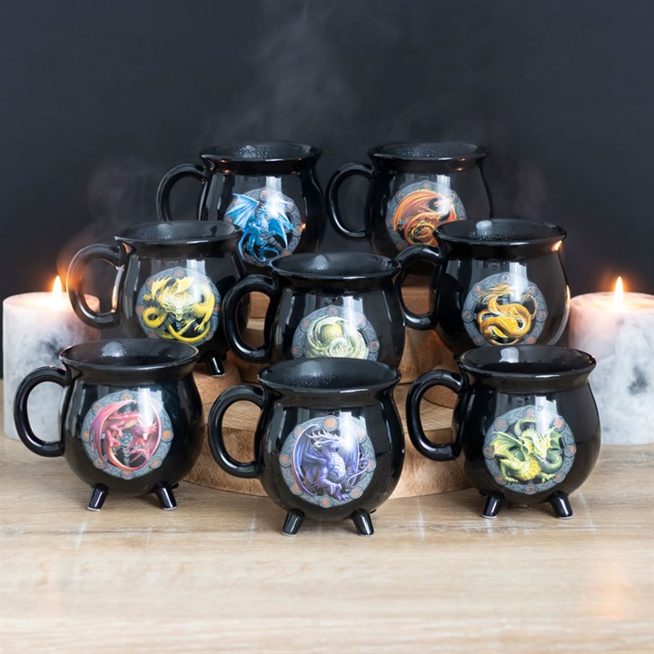 Litha Colour Changing Cauldron Mug by Anne Stokes Litha Colour Changing Cauldron Mug by Anne Stokes - Image 5