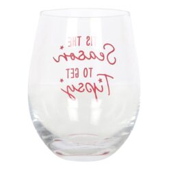 Alternative view of Season to Get Tipsy Stemless Glass