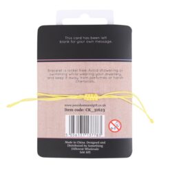 Alternative view of Solar Plexus Chakra Charm Bracelet