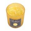 Solar Plexus Chakra Lemon Crystal Chip Candle Solar Plexus Chakra Lemon Crystal Chip Candle