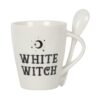 White Witch Mug and Spoon Set White Witch Mug and Spoon Set