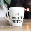 White Witch Mug and Spoon Set White Witch Mug and Spoon Set