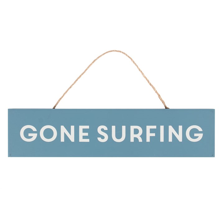 Gone Surfing Hanging Sign Gone Surfing Hanging Sign