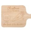 Wooden Christmas Eve Serving Board Wooden Christmas Eve Serving Board